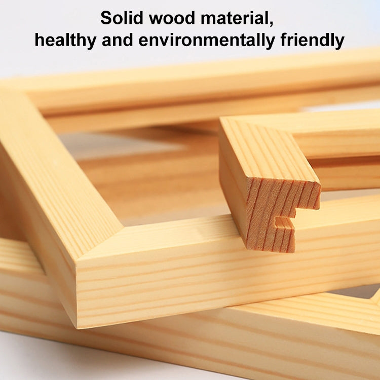 Imitation Solid Wood Photo Frame Document Frame 6 inch
