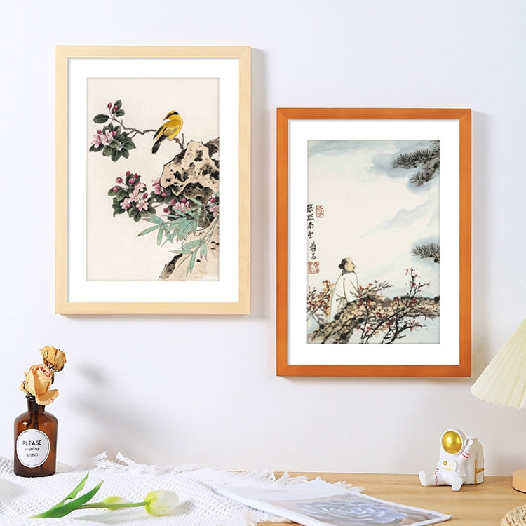 Imitation Solid Wood Photo Frame Document Frame 8 inch
