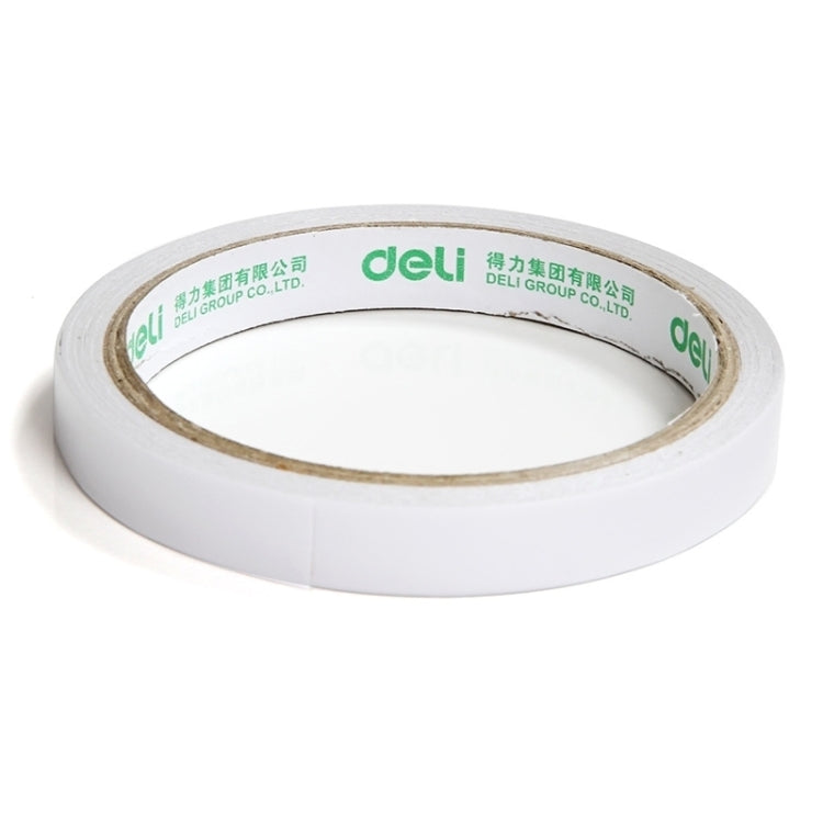 2 Volumes Deli High Adhesive Double Faced Adhesive Strong Dual Sided Tape, Size: 12mm