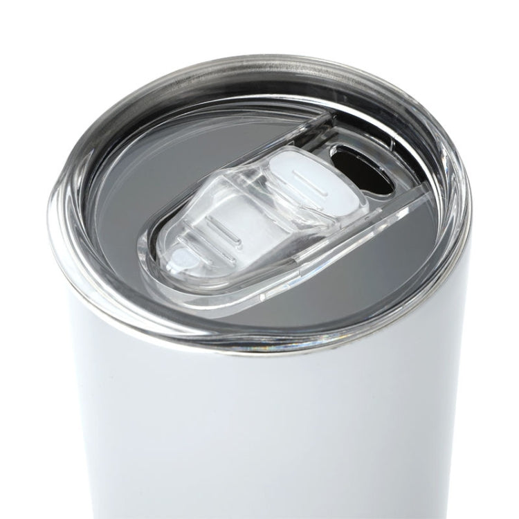 20OZ Double Layer 304 Stainless Steel Car Straight Thermos Cup(Natural Color)