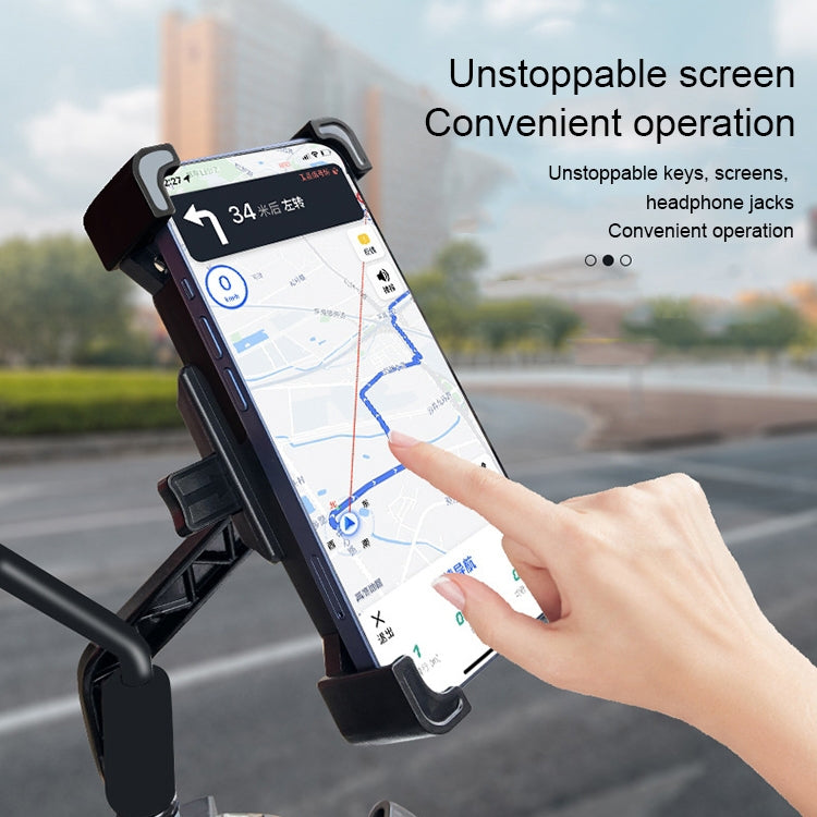 Mobile Phone Holder Navigation Bicycle Holder, Handlebar Model