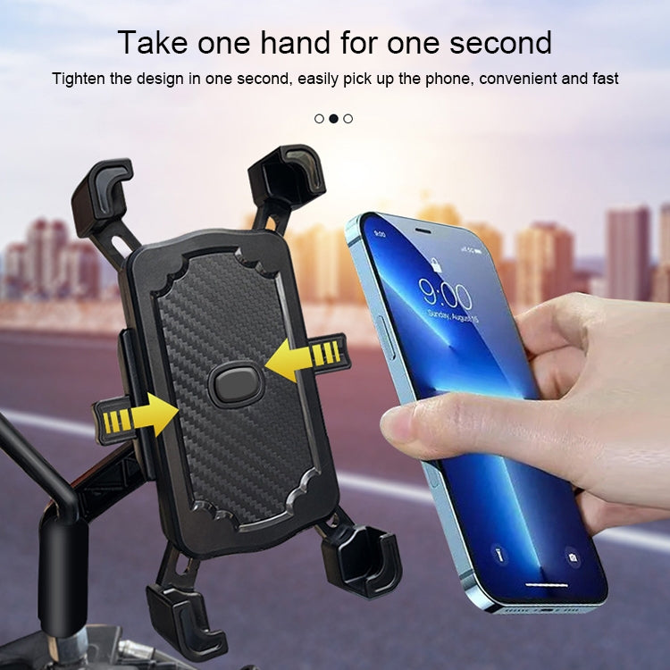 Mobile Phone Holder Navigation Bicycle Holder, Handlebar Model