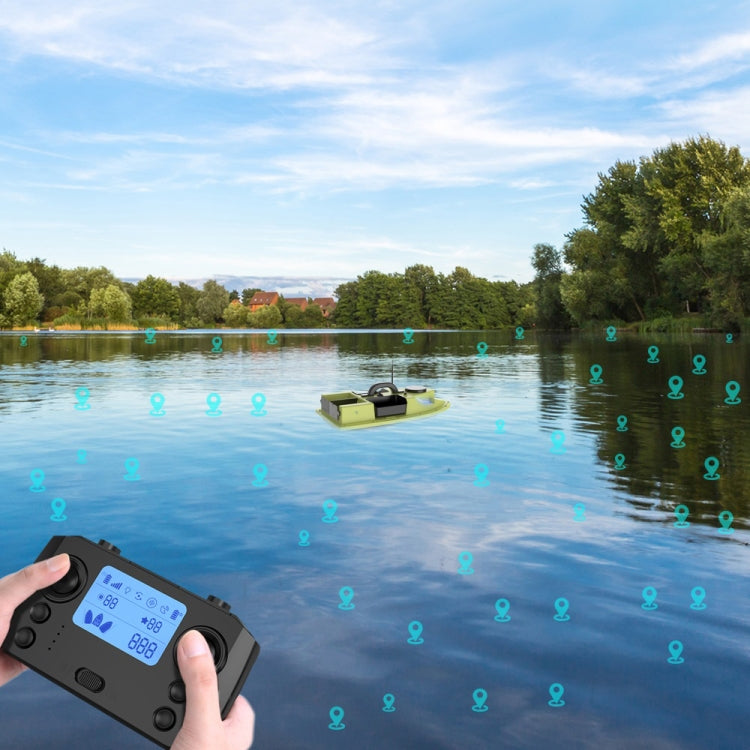 D19Y Smart Remote Control Fishing Bait Boat Support GPS Positioning, Plug:UK Plug