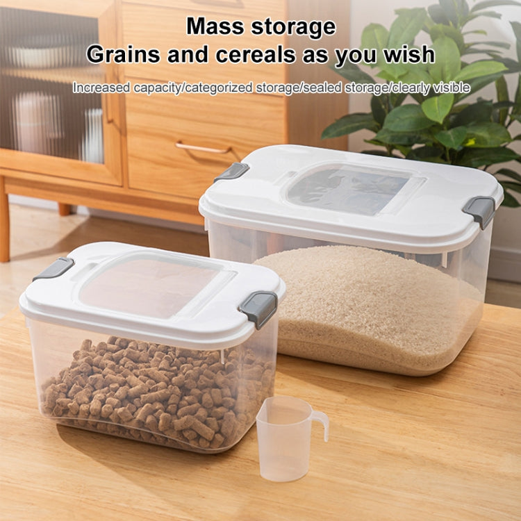 Pull-top Rice Bucket Sealed Insect-proof and Moisture-proof Food Storage Box, Random Color Delivery, Size:Small 7.5kg Capacity