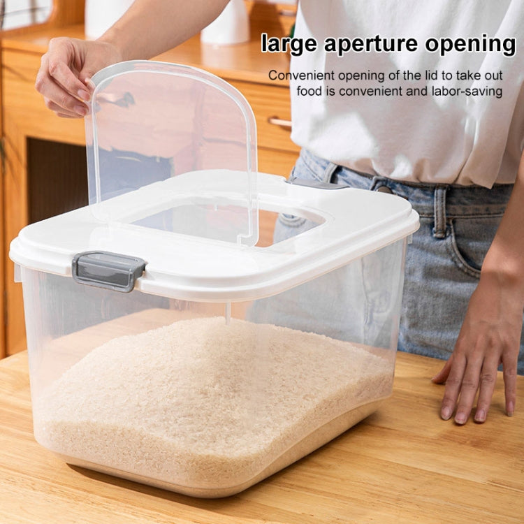 Pull-top Rice Bucket Sealed Insect-proof and Moisture-proof Food Storage Box, Random Color Delivery, Size:Small 7.5kg Capacity