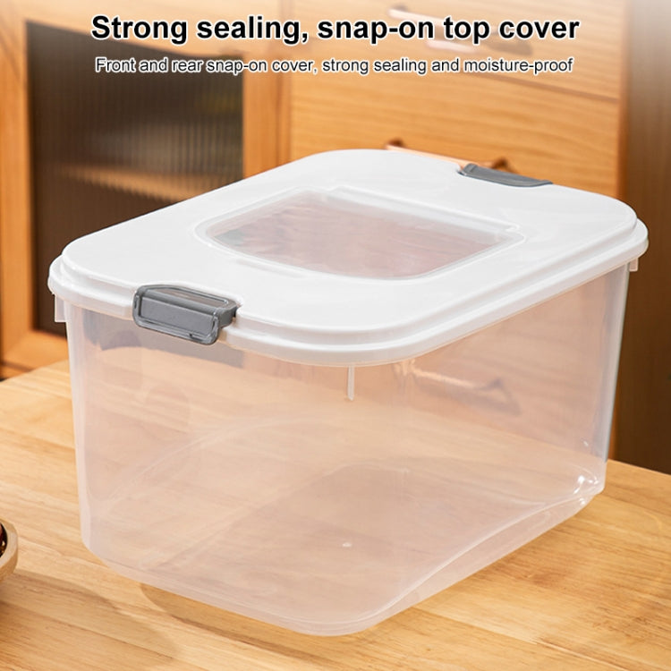 Pull-top Rice Bucket Sealed Insect-proof and Moisture-proof Food Storage Box, Random Color Delivery, Size:Small 7.5kg Capacity