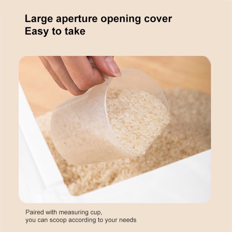Pull-top Rice Bucket Sealed Insect-proof and Moisture-proof Food Storage Box, Random Color Delivery, Size:Large 12.5kg Capacity