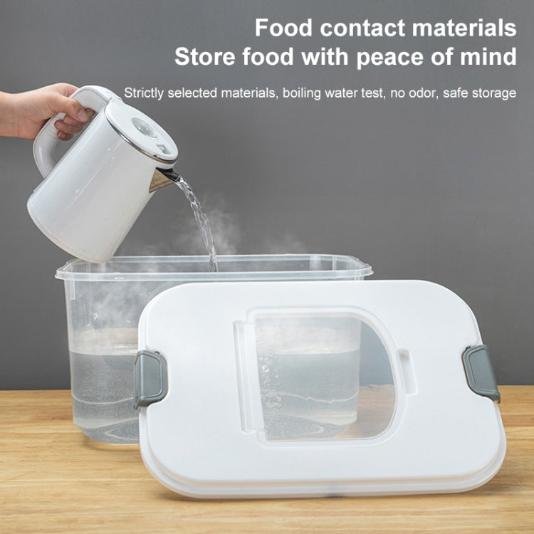 Pull-top Rice Bucket Sealed Insect-proof and Moisture-proof Food Storage Box, Random Color Delivery, Size:Small 7.5kg Capacity