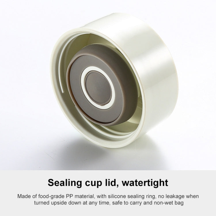 500ml 316 Stainless Steel Thermos Cup Stylish Cup(White)