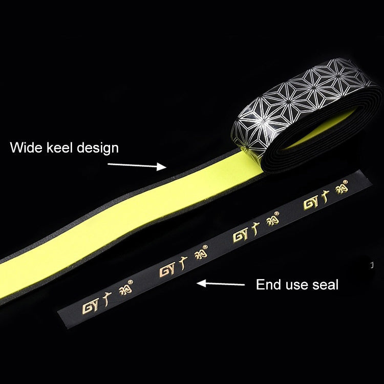 GUANGYU 1.8m Gradient Colorful Handle Strap Keel Hand Glue Thickened Anti-slip Sweat-absorbent Fishing Rod Glue Random Color