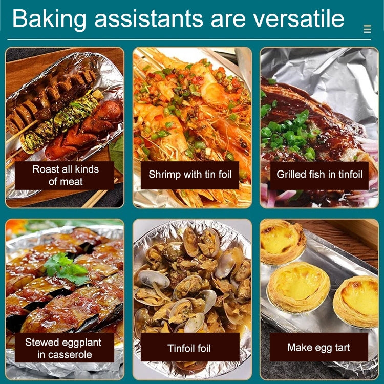 Thickened BBQ Tin Foil Baking Aluminum Foil 30cmx20m