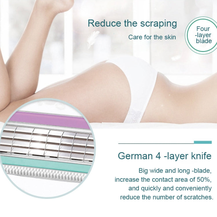 Schick Razor Women Sensitive Skin Hair Removal Razor(1 Tool Holder + 2 Tool Heads)