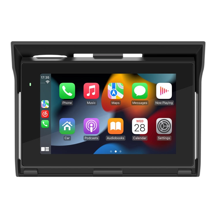 B5350 Motorcycles Portable MP5 Waterproof IP65 5 inch Wireless Carplay GPS Navigator