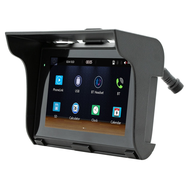 B5350 Motorcycles Portable MP5 Waterproof IP65 5 inch Wireless Carplay GPS Navigator