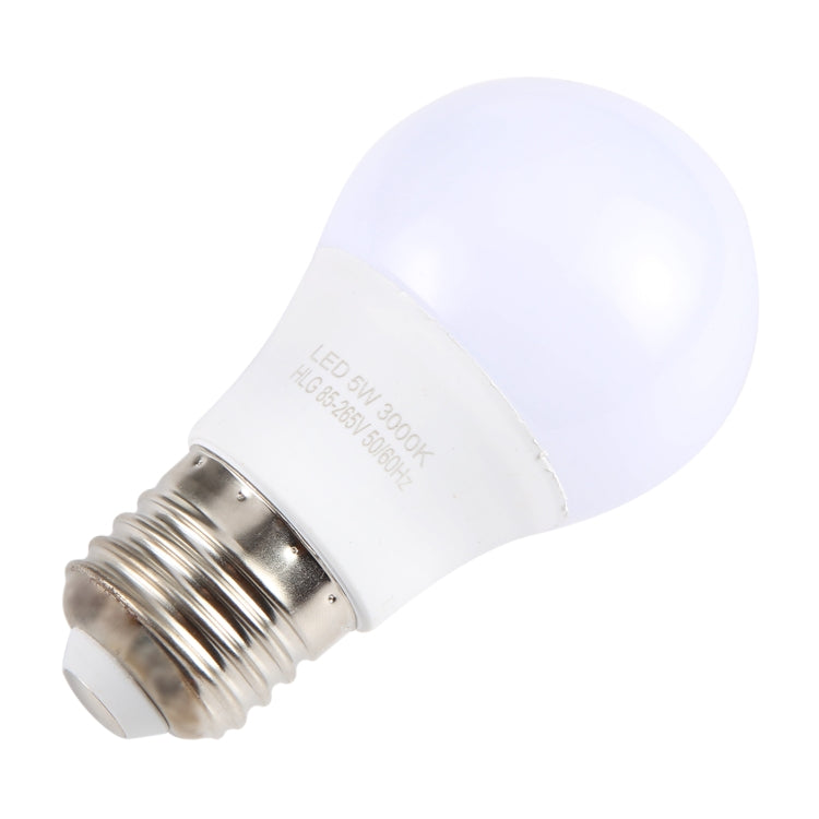 E27 5W 450LM LED Energy-Saving Bulb AC85-265V(Warm White Light)