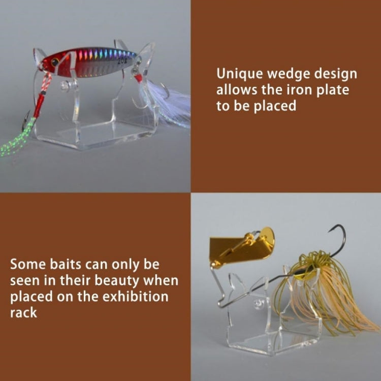 YX061 4pcs/Set Fishing Lure Display Stands