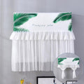 Do Not Take Dust-proof And Anti Direct Blowing Simple Wind Hanging Machine Air Conditioner Moon Cover, Size:Width 86 × Thickness 20 × Height 90cm(Plantain Leaves)