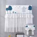 Do Not Take Dust-proof And Anti Direct Blowing Simple Wind Hanging Machine Air Conditioner Moon Cover, Size:Width 86 × Thickness 20 × Height 90cm(Shadow Of The Trees)