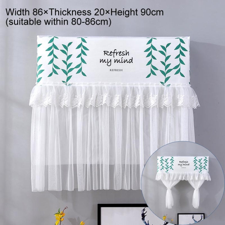 Do Not Take Dust-proof And Anti Direct Blowing Simple Wind Hanging Machine Air Conditioner Moon Cover, Size:Width 86 × Thickness 20 × Height 90cm(Cane Vine)