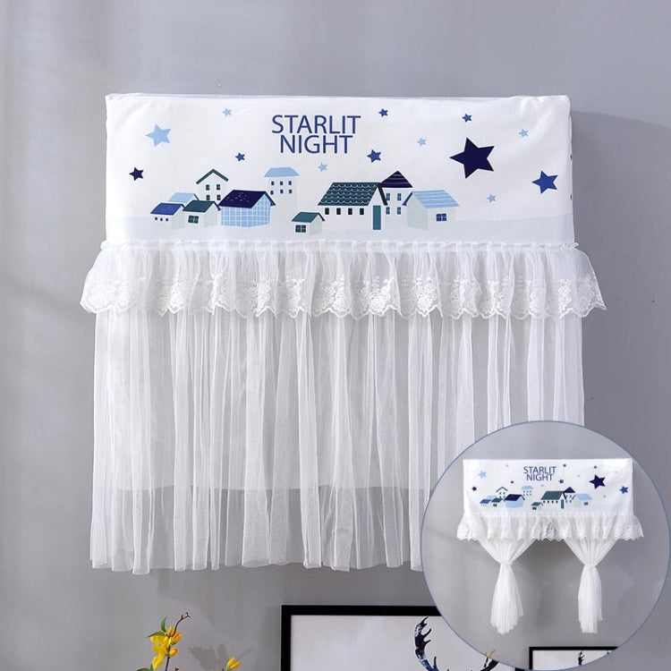 Do Not Take Dust-proof And Anti Direct Blowing Simple Wind Hanging Machine Air Conditioner Moon Cover, Size:Width 92 × Thickness 20 × Height 90cm(Clusters Of Stars)