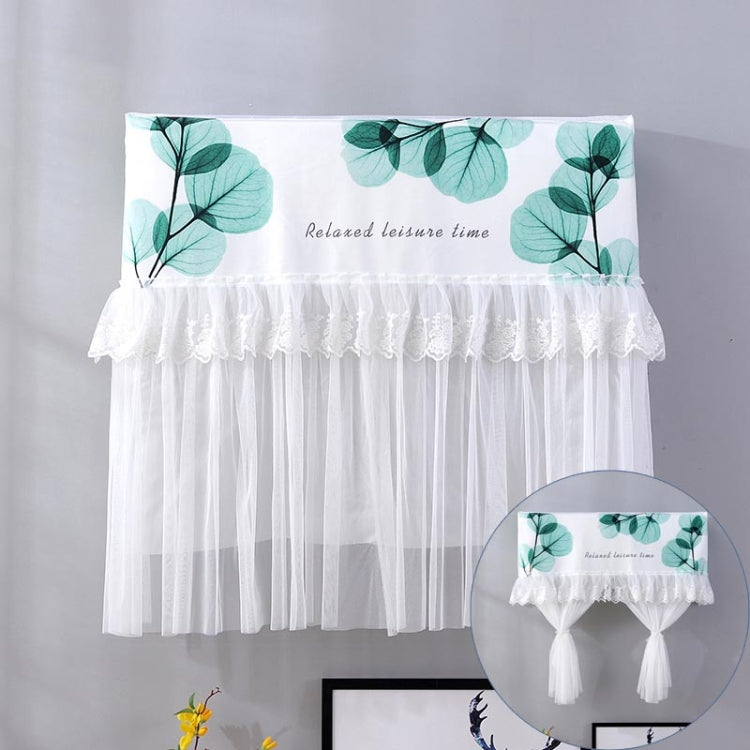 Do Not Take Dust-proof And Anti Direct Blowing Simple Wind Hanging Machine Air Conditioner Moon Cover, Size:Width 92 × Thickness 20 × Height 90cm(Round Leaf)