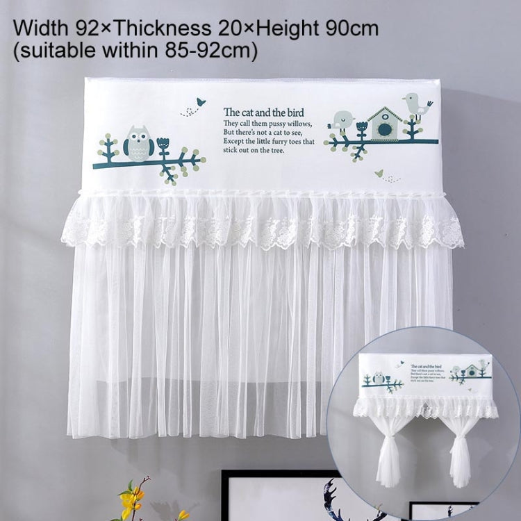 Do Not Take Dust-proof And Anti Direct Blowing Simple Wind Hanging Machine Air Conditioner Moon Cover, Size:Width 98 × Thickness 20 × Height 90cm(Zoo)
