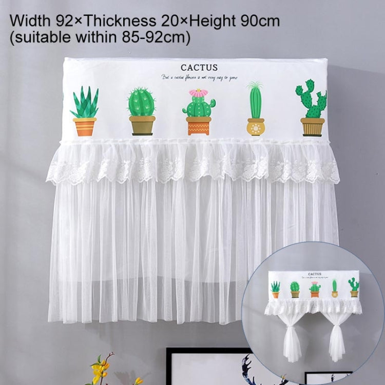 Do Not Take Dust-proof And Anti Direct Blowing Simple Wind Hanging Machine Air Conditioner Moon Cover, Size:Width 98 × Thickness 20 × Height 90cm(Small Pot)