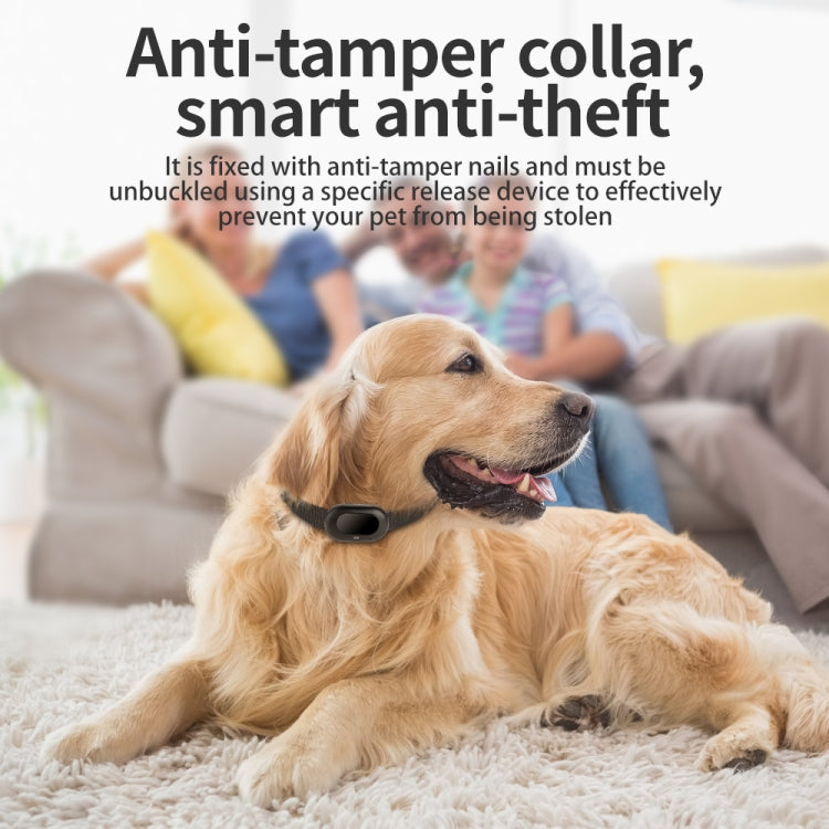 V41 Smart GPS Tracker IP67 Waterproof Pet Anti-loss Positioner, Version:4G  Version-A for Europe Asia Africa Australia(Black)