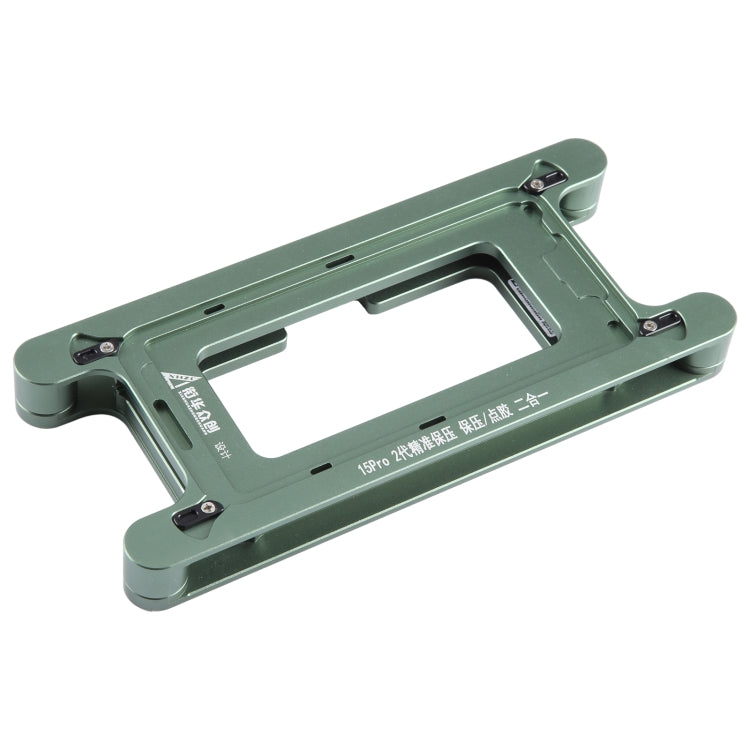 For iPhone 15 Pro Magnetic LCD Screen Frame Bezel Pressure Holding Mold Clamp Mold