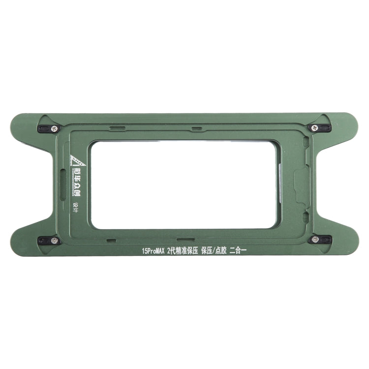 For iPhone 15 Pro Max Magnetic LCD Screen Frame Bezel Pressure Holding Mold Clamp Mold