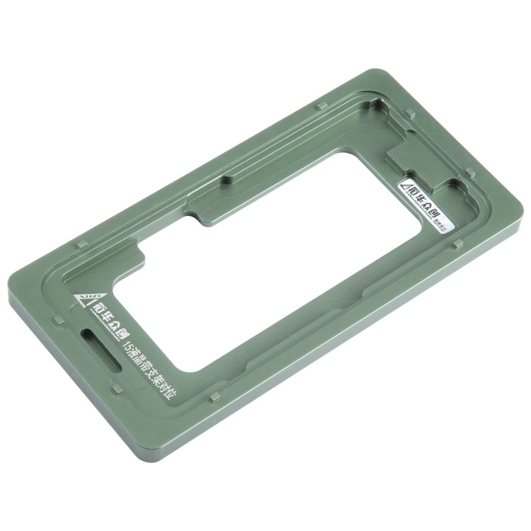 For iPhone 15 LCD Screen With Frame Bezel Calibration Fixed Mold