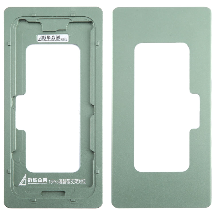 For iPhone 15 Pro LCD Screen With Frame Bezel Calibration Fixed Mold