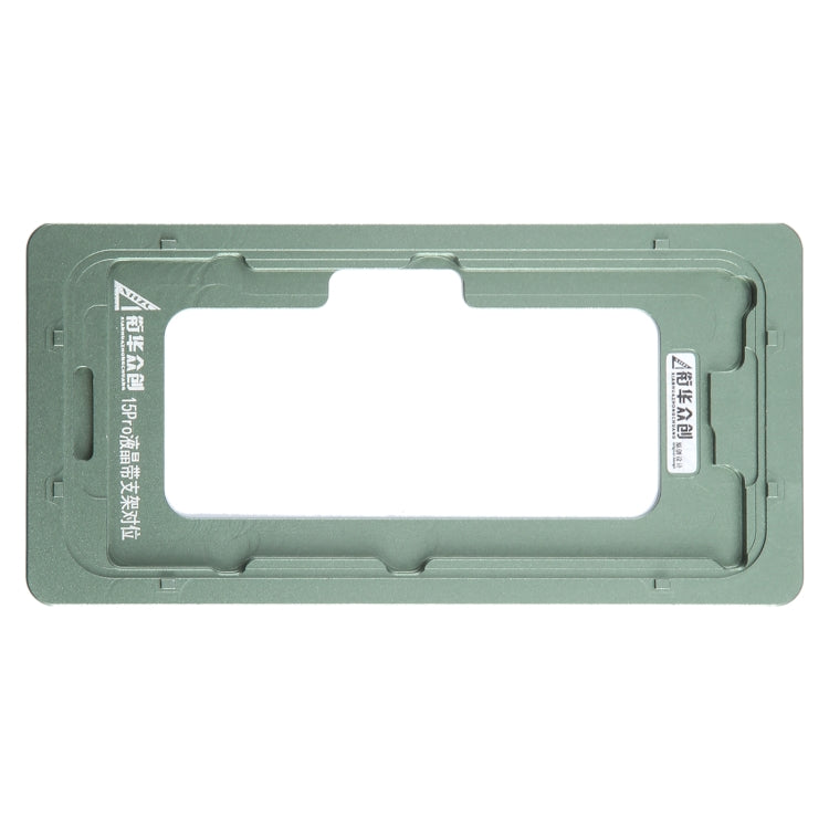 For iPhone 15 Pro LCD Screen With Frame Bezel Calibration Fixed Mold