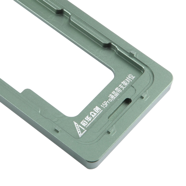 For iPhone 15 Pro LCD Screen With Frame Bezel Calibration Fixed Mold