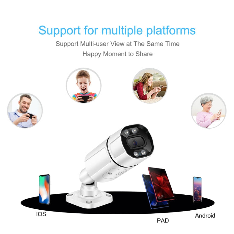 Q39 Motion Tracking Night Vision Smart Camera Supports Voice Intercom, Plug Type:AU Plug(White)