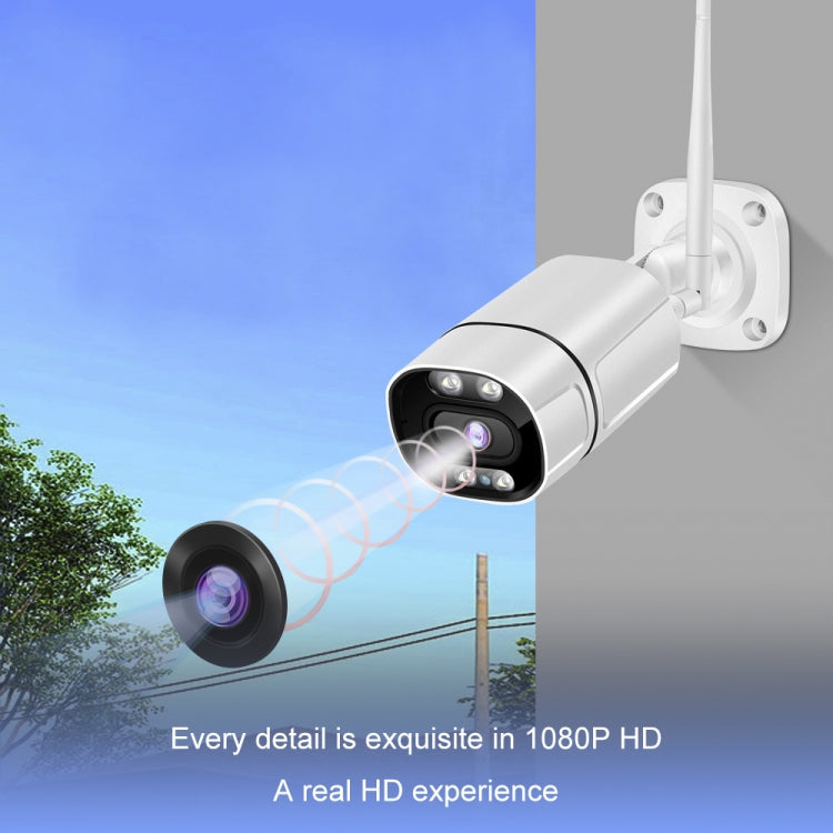 Q39 Motion Tracking Night Vision Smart Camera Supports Voice Intercom, Plug Type:AU Plug(White)