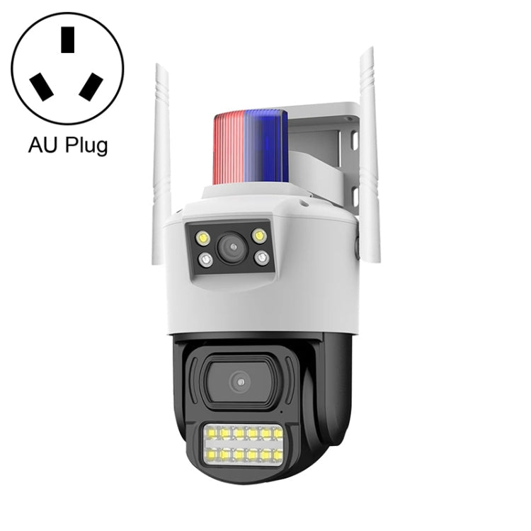 QX105 2MP Outdoor Waterproof WiFi Dual Lens Surveillance Camera(AU Plug)