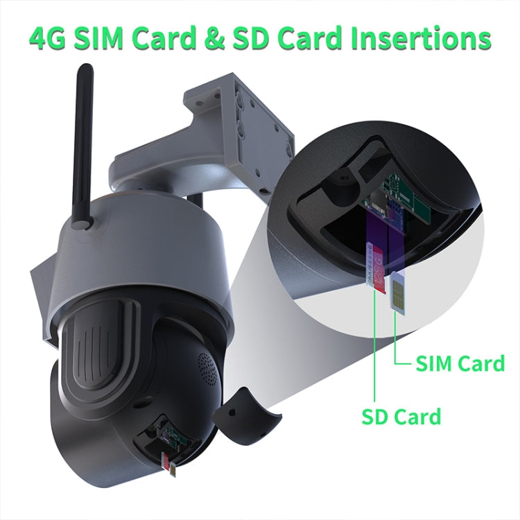 QX109 Dual Lens Smart HD Dome WiFi Camera(US Plug)