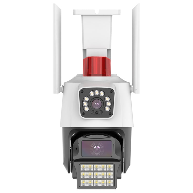 QX87 4MP WiFi Dual Camera Supports Two-way Voice Intercom & Humanoid Detection(UK Plug)