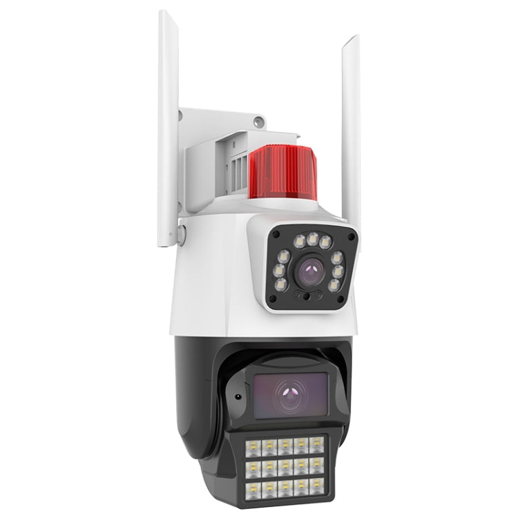 QX87 4MP WiFi Dual Camera Supports Two-way Voice Intercom & Humanoid Detection(UK Plug)