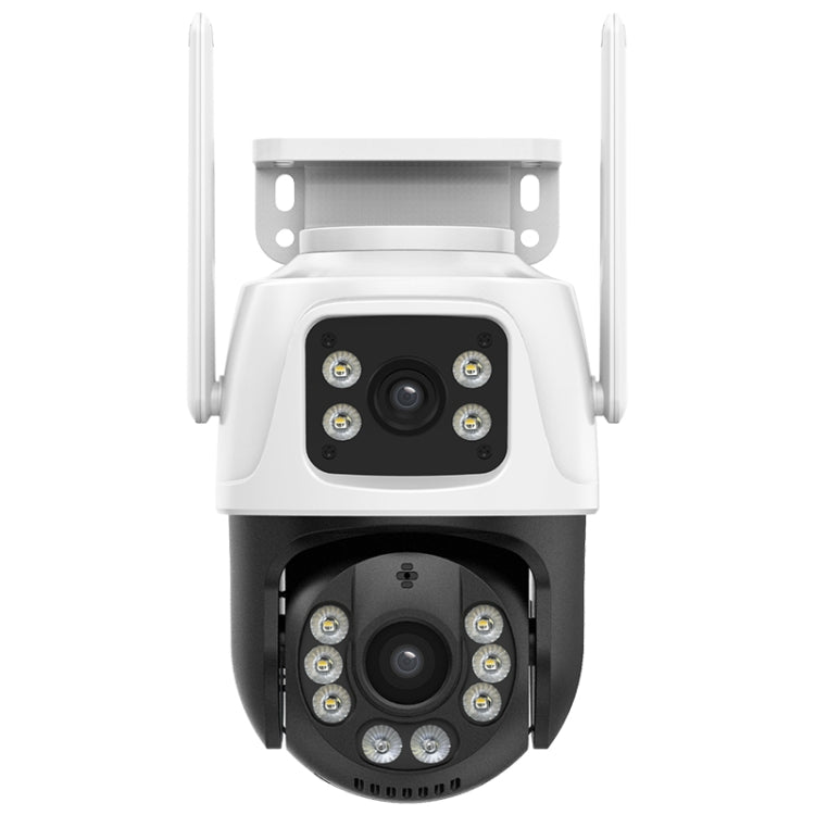 QX101 6MP WiFi Dual Camera Supports Two-way Voice Intercom & Infrared Night Vision(US Plug)