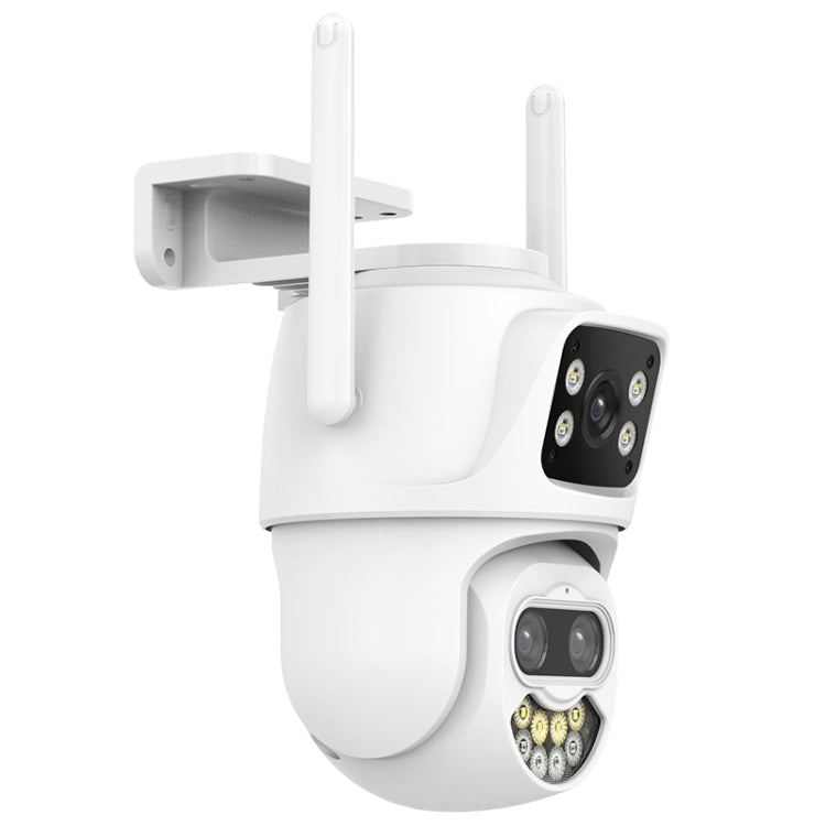QX102 3MP WiFi Triple Camera Supports Two-way Voice Intercom & Infrared Night Vision(AU Plug)