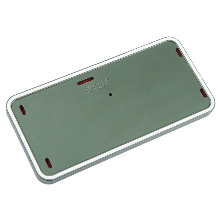 For iPhone 15 Plus LCD Screen Frame Vacuum Heating Glue Removal Mold with Holder