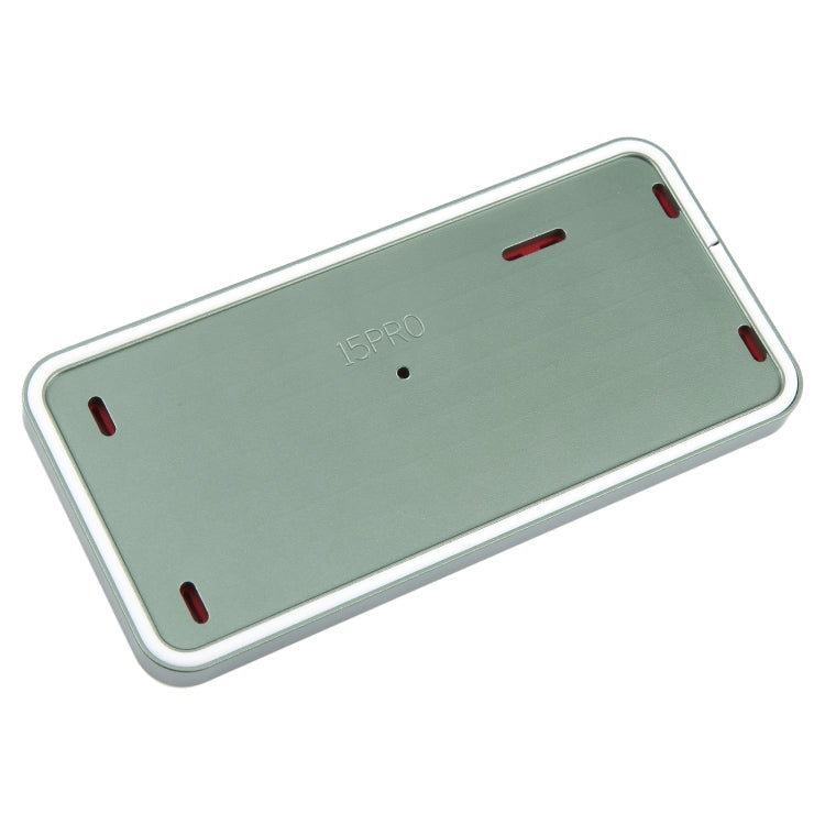 For iPhone 15 Pro LCD Screen Frame Vacuum Heating Glue Removal Mold with Holder