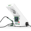 BEST BST-938 LED Electric Iron Smoking Instrument Smoke Purifier Soldering Station with Exhaust Fan, EU Plug