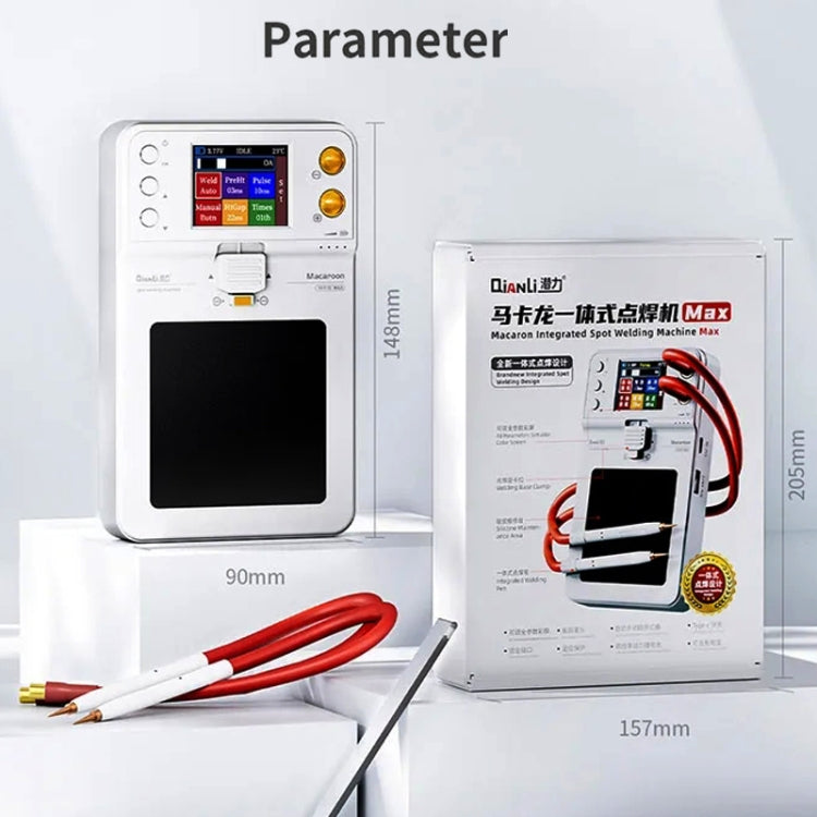 QianLi Macaron Max Portable Double Pulse Integrated Battery Spot Welding Machine