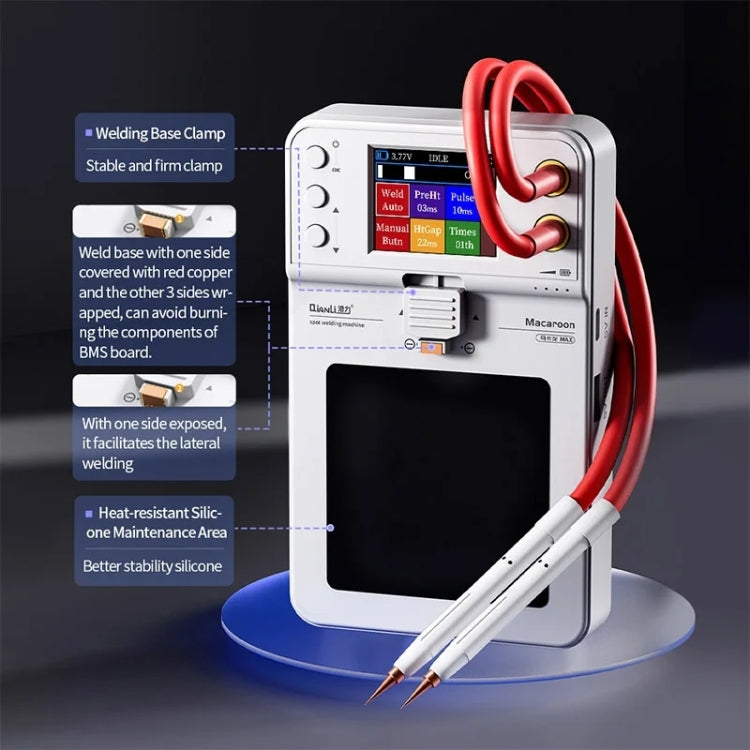 QianLi Macaron Max Portable Double Pulse Integrated Battery Spot Welding Machine