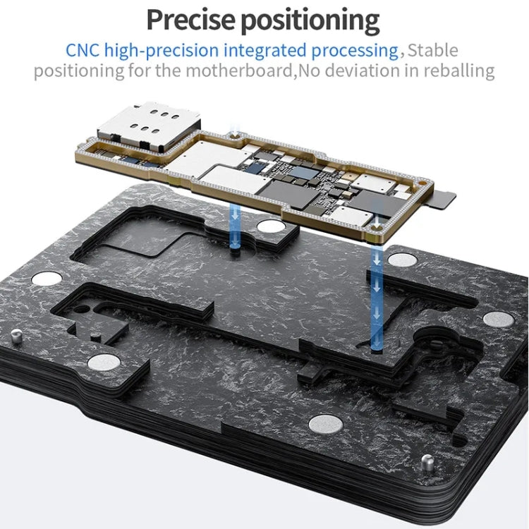 Qianli Magnetic Middle Layer BGA Reballing Platform For iPhone 14 Series