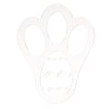 Acrylic Easter Bunny Footprint Template, Style:Single Footprint