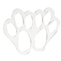 Acrylic Easter Bunny Footprint Template, Style:Dual Footprint
